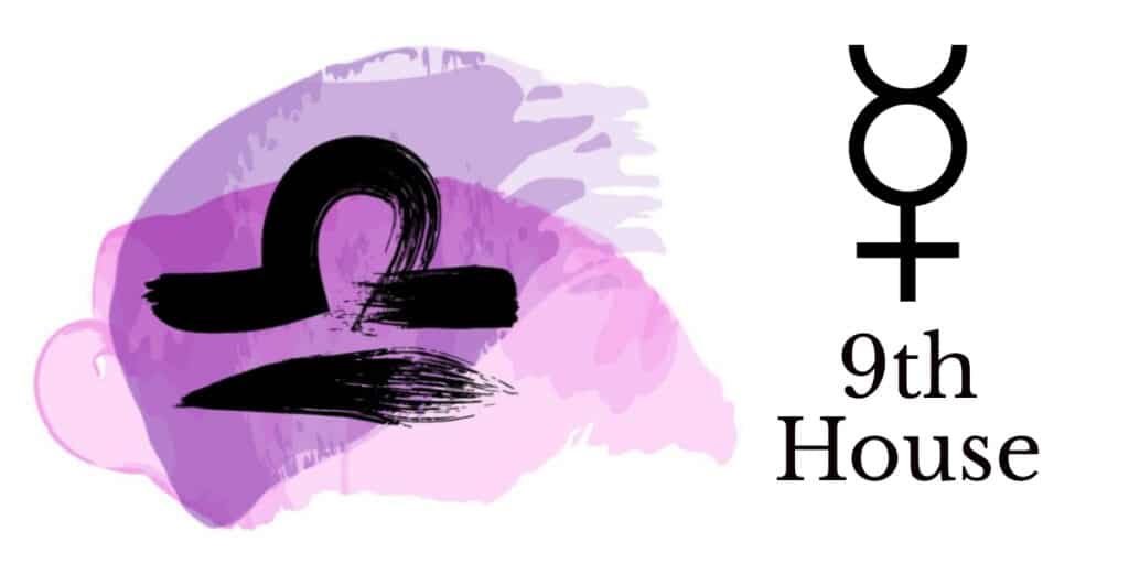 Mercury in Libra in the 9th House truly divine