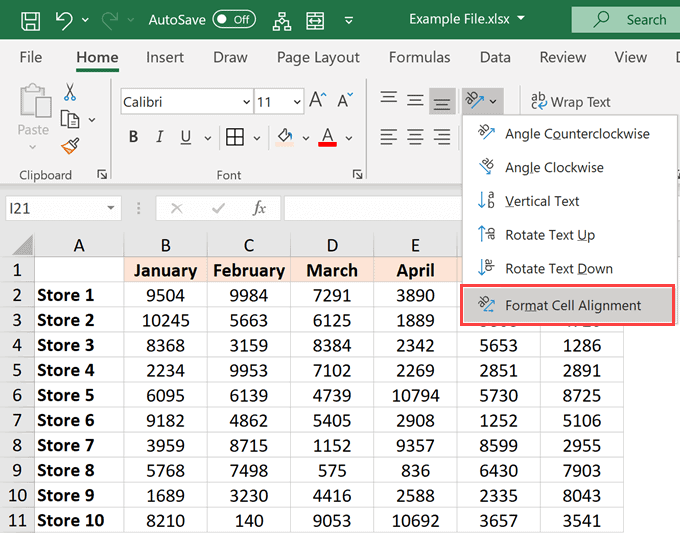 How to Rotate Text in Cells in Excel (Easy Steps)