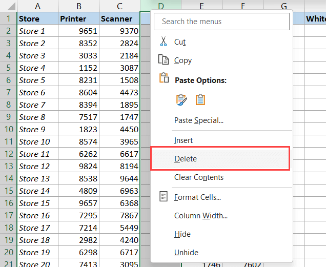 Delete Blank Columns in Excel (3 Easy Ways + VBA) Trump Excel