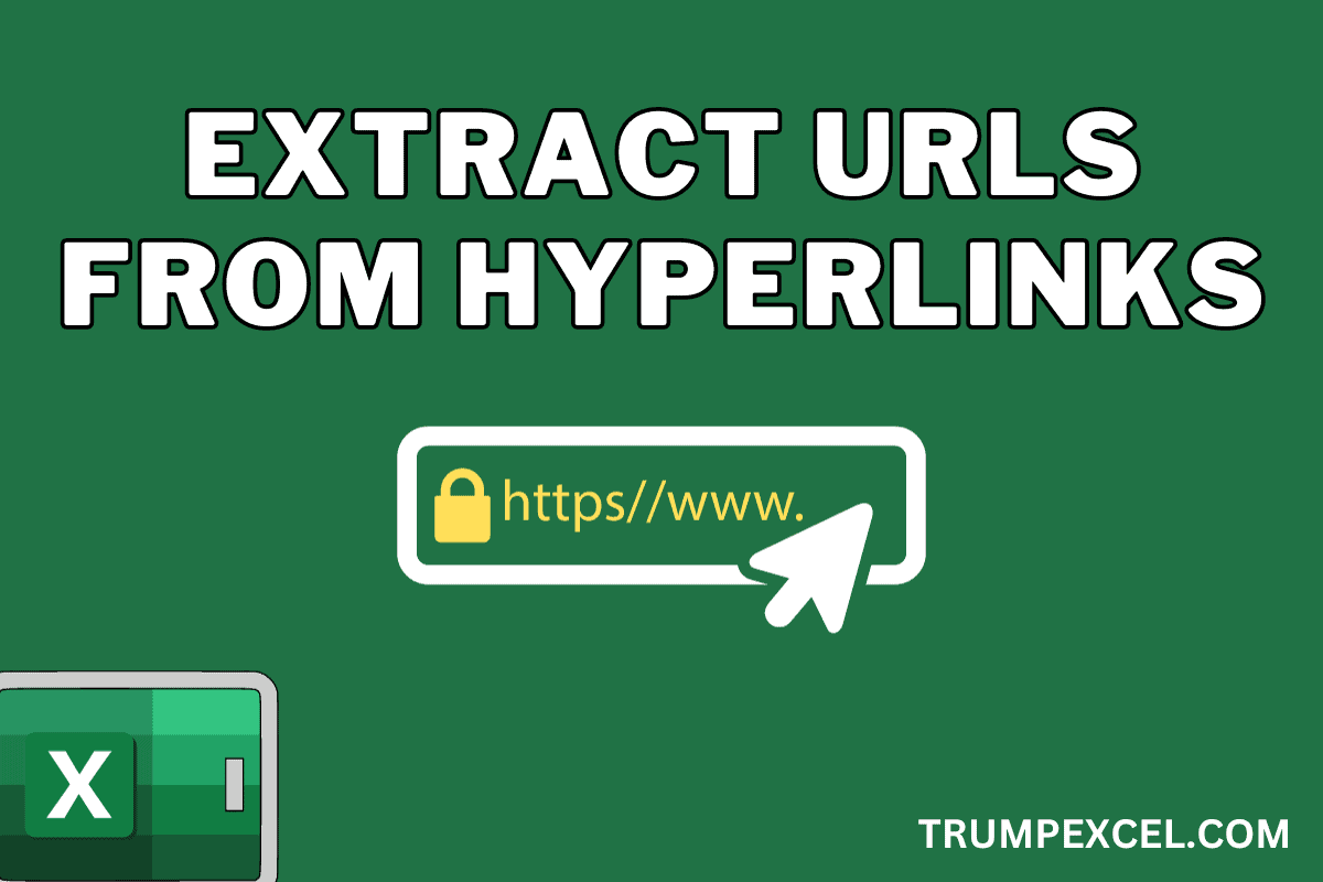 Extract URL from Hyperlinks in Excel (3 Easy Ways)