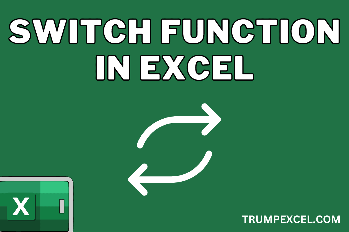 SWITCH Function in Excel - Easy Examples
