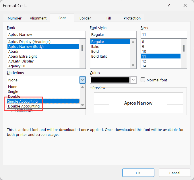 How to Underline in Excel? StepbyStep!
