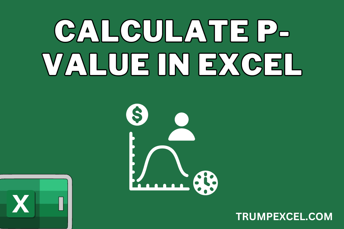 How to Calculate PValue in Excel (2 Easy Ways)