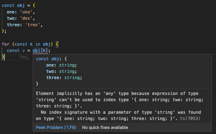 How to iterate over objects in TypeScript Trung Vo JavaScript and more