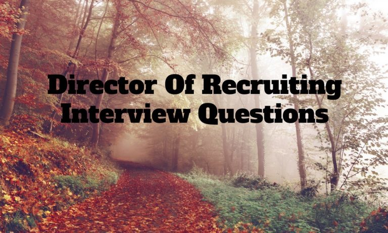 7 Director Of Recruiting Interview Questions To Ask TruPath Search