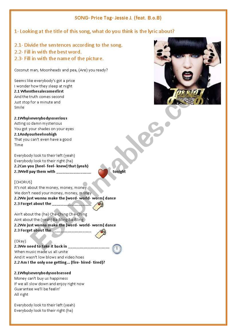 Download Lagu Jessie J Price Tag Money trupotent