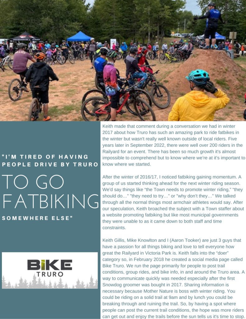 Winter Biking with Bike Truro Truro Buzz