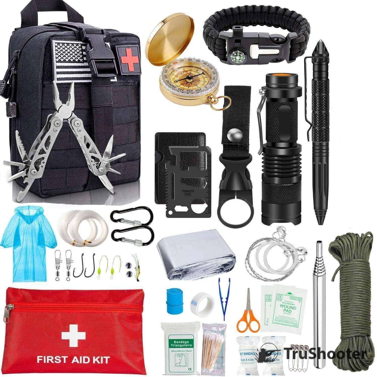47 IN 1 Tactical Survival Kit TruShooter