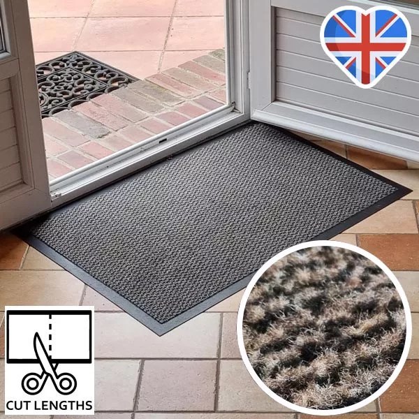 Velour Vinyl Mats Custom Size Door Mats 4 Colours