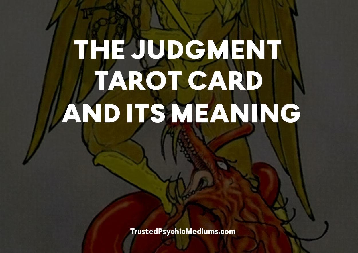 Judgment Tarot Card and its Meaning for Love, Money and Happiness