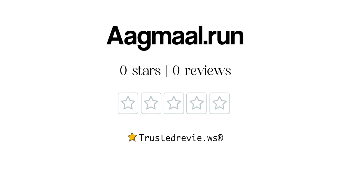 Aagmaal.run Review Legit or Scam? [2025 New Reviews]