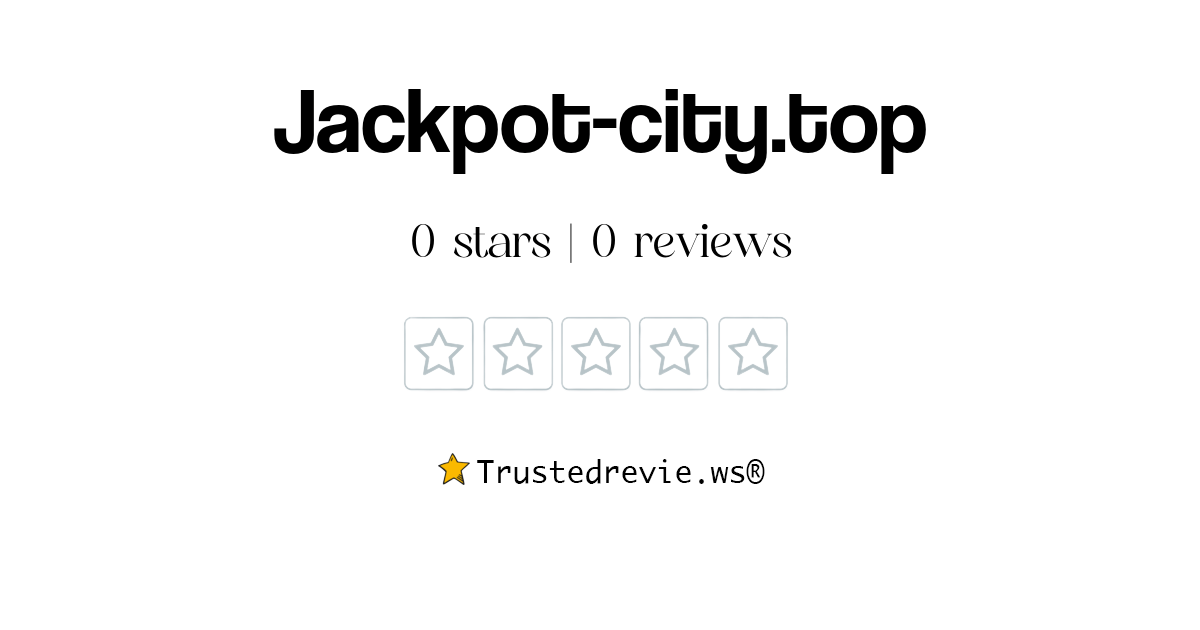 Jackpotcity.top Review Legit or Scam? [2024 New Reviews]