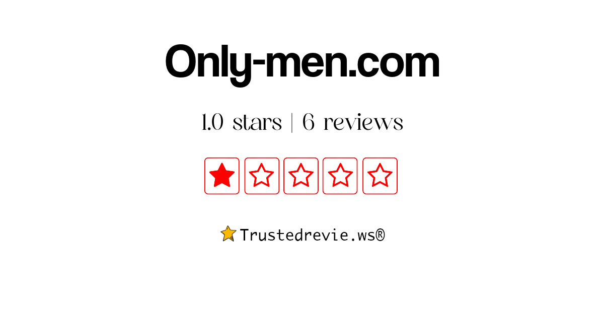 Only-men.com Review: Legit or Scam? [2025 New Reviews]