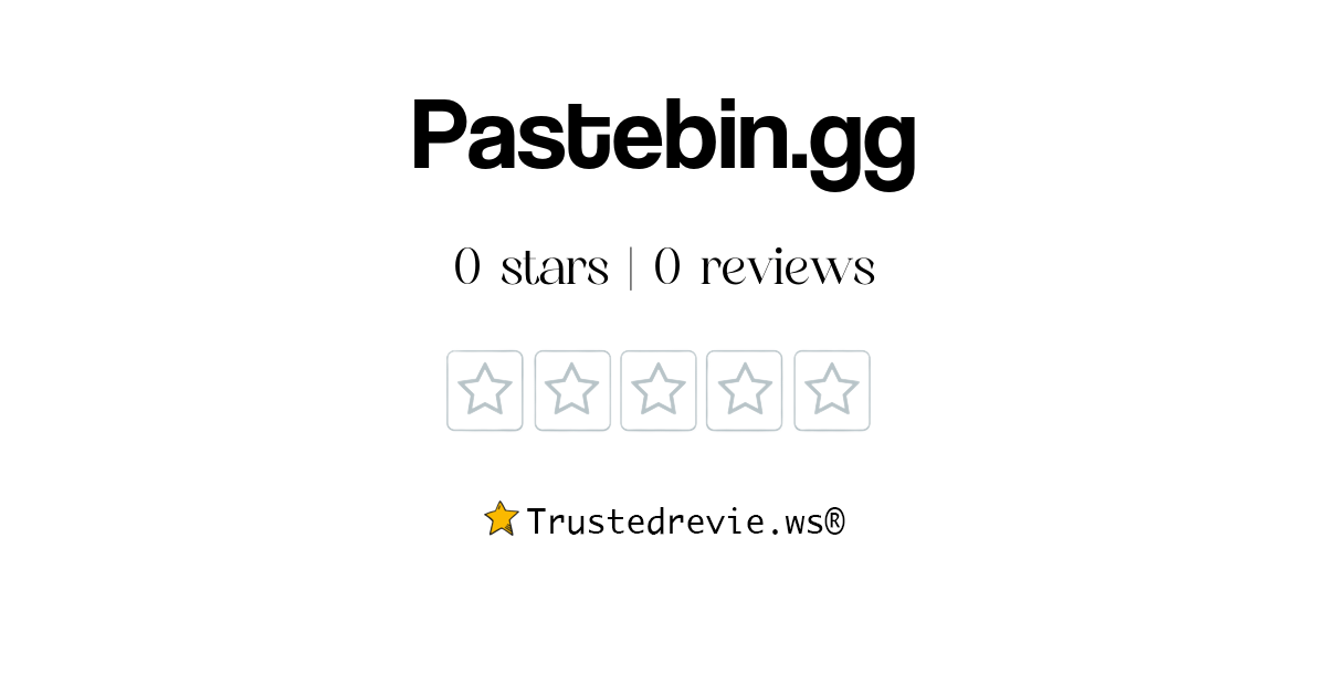 Pastebin.gg Ask Question