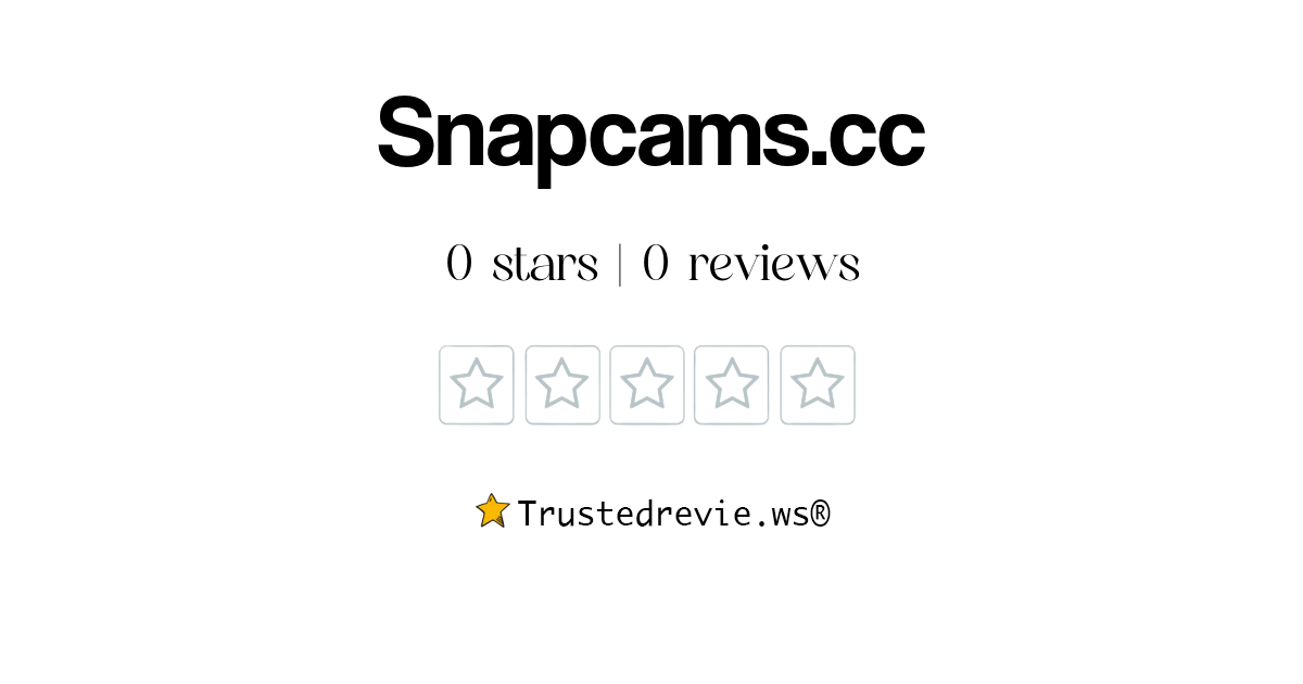 Snapcams.cc Review: Legit or Scam? [2024 New Reviews]