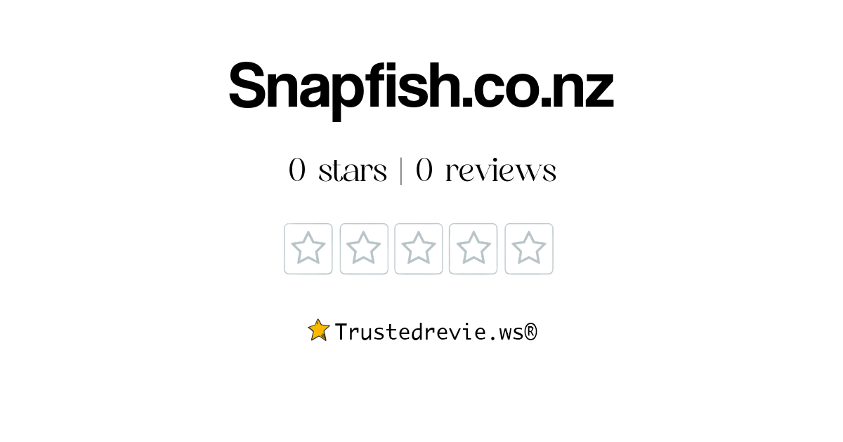 Snapfish.co.nz Ask Question