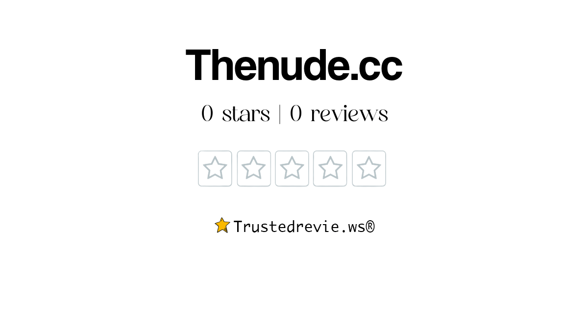 Thenude.cc Review: Legit or Scam? [2025 New Reviews]