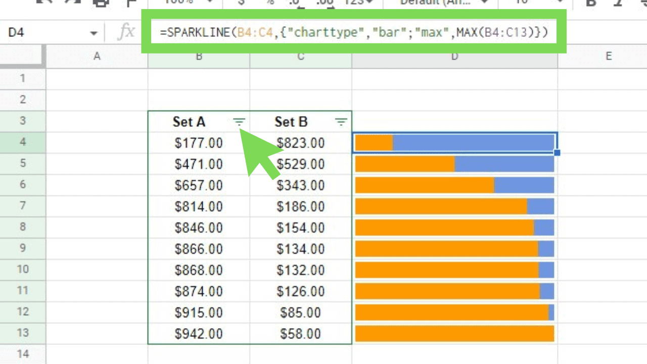 How to Create Sparklines in Google Sheets The 4 Best Types