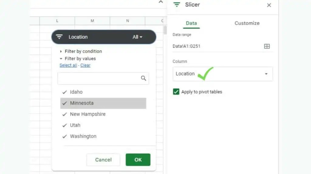 What are Slicers in Google Sheets and How to Use Them