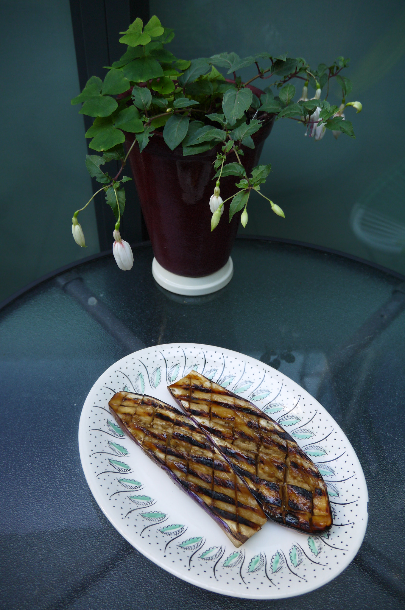 Japanese Grilled Eggplant Trust in Kim (she will guide thee)
