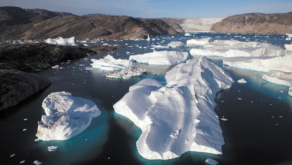 Avec des températures 4.5 °C audessus de la normale, le Groenland perd