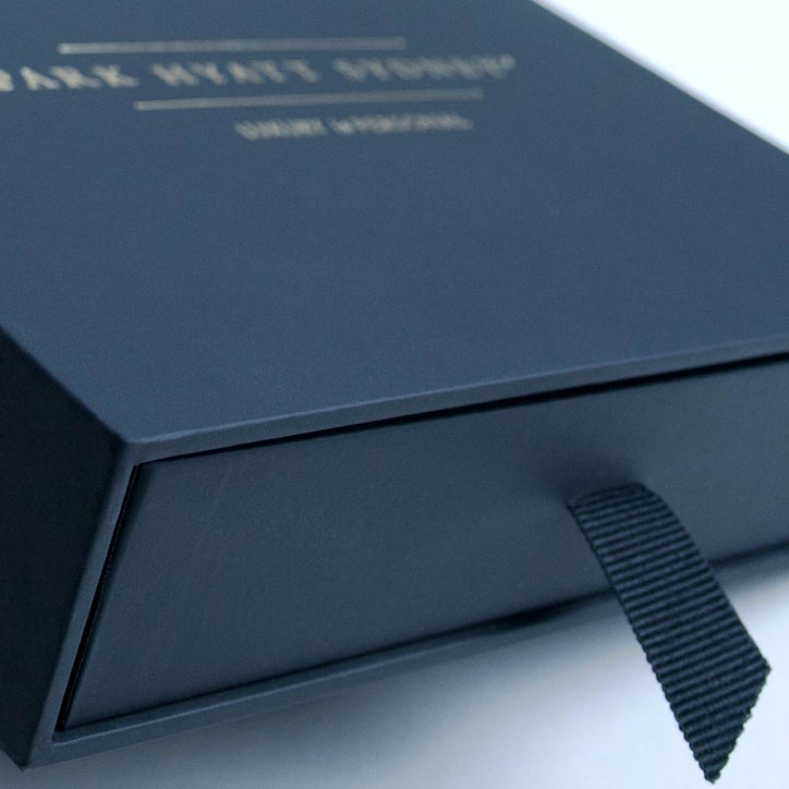 Luxury custom made box packaging built at the House of Trusty