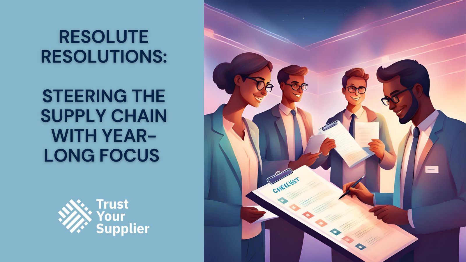 Resolute Resolutions Steering the Supply Chain with YearLong Focus