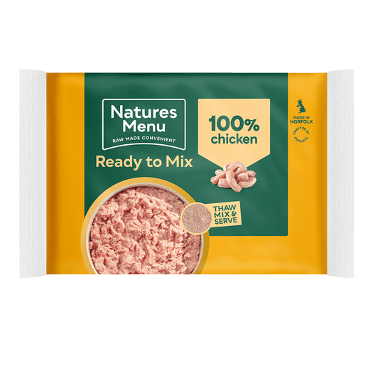 Natures Menu Raw Dog Food Chicken Mince Blocks 400g Trusty Pet Supplies