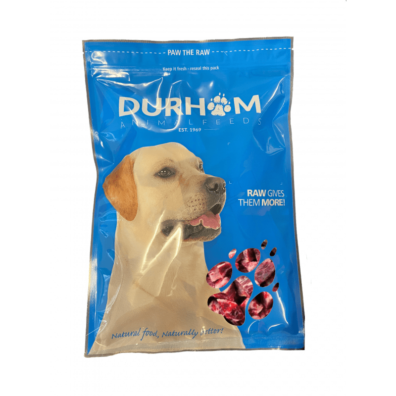 DAF Raw Dog Food Beef Chunks 1kg Trusty Pet Supplies