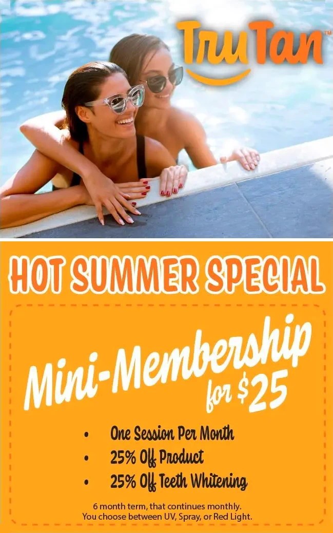 Queen Creek Tanning Salon, Spray Tanning, Red Light TruTan™