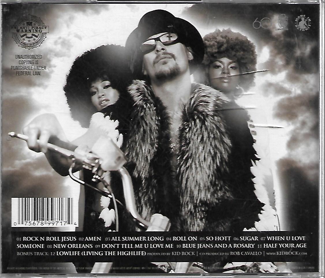Kid Rock Rock N Roll Jesus CD Truth And Sincerity