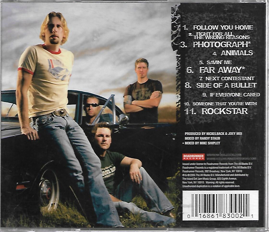 NickelBack All The Right Reasons CD Truth & Sincerity