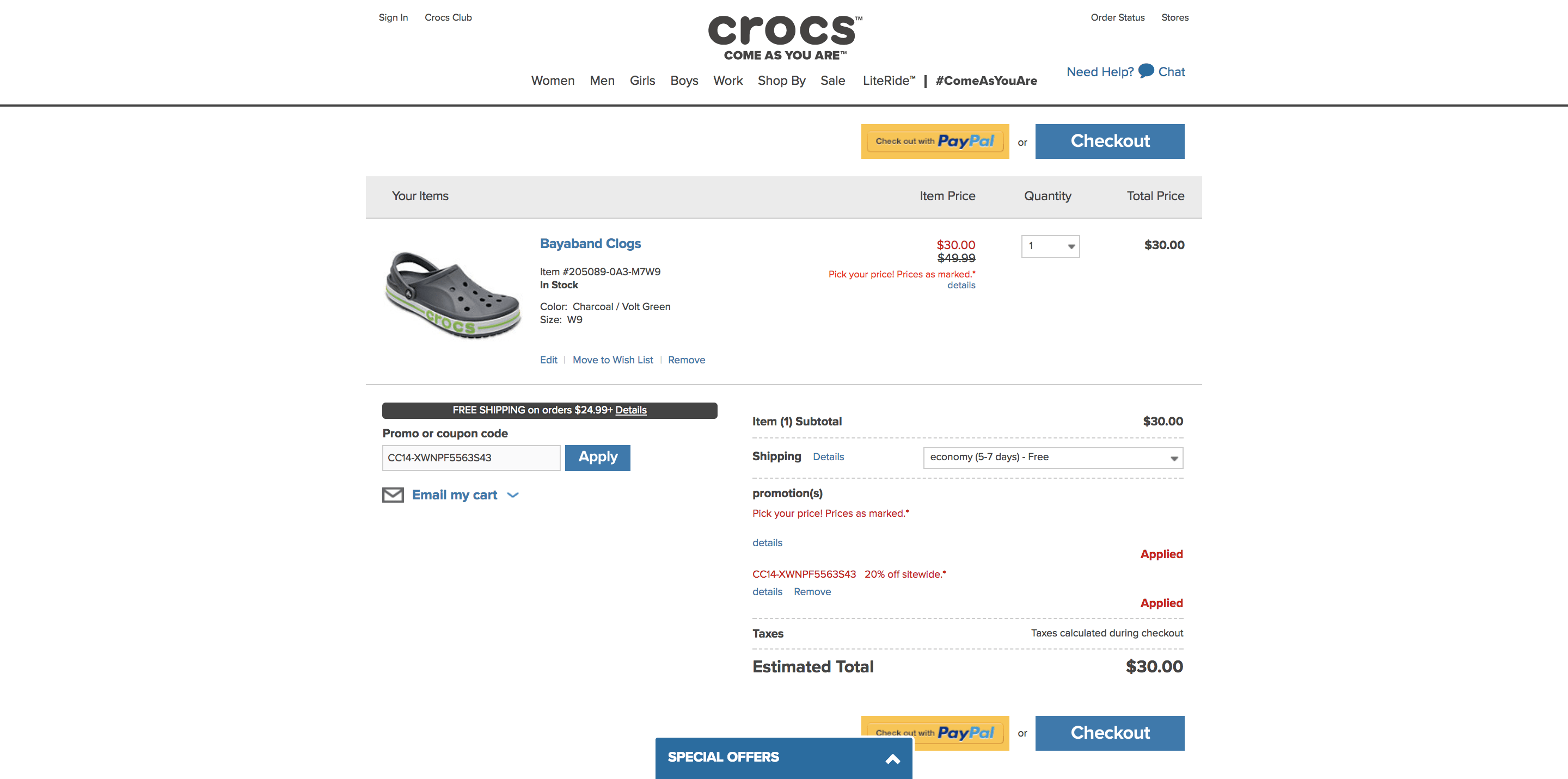Crocs Truth In Advertising