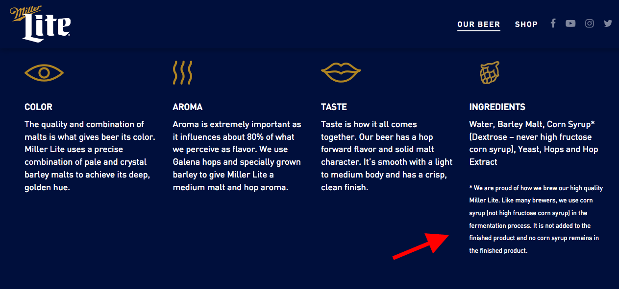 Bud Light ‘Brewed with no Corn Syrup’ Truth in Advertising