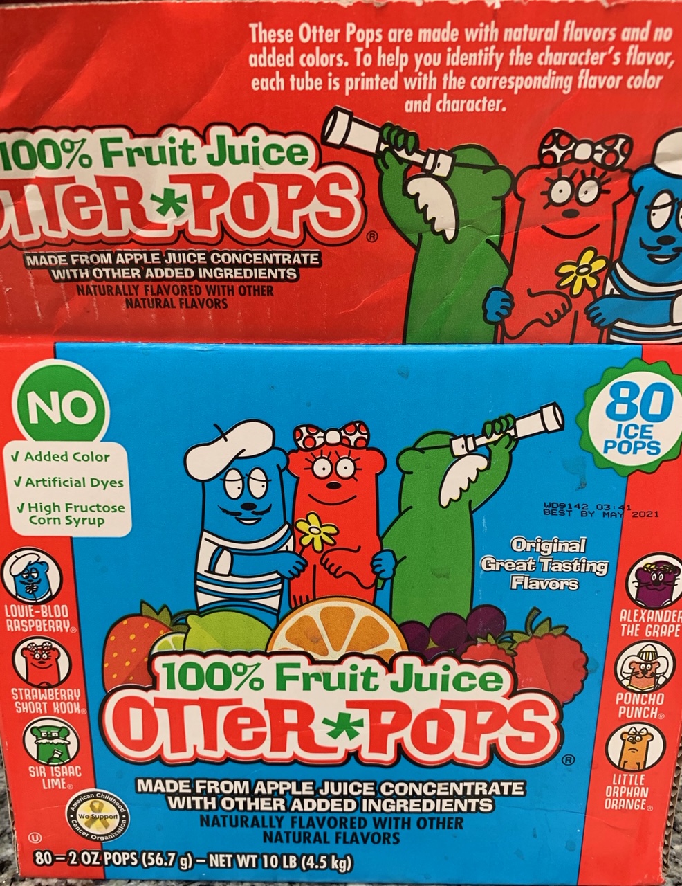 '100 Fruit Juice' Otter Pops Truth In Advertising