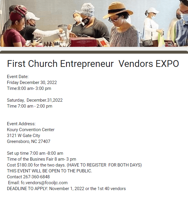 Events August 5th 2023 Philadelphia First Church Of Our Lord Jesus Christ, Inc.