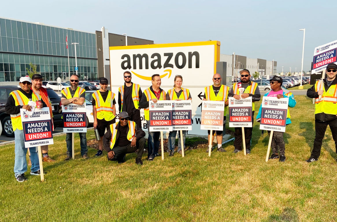 A Canadian Amazon Warehouse Could Soon Be the First to Unionize in