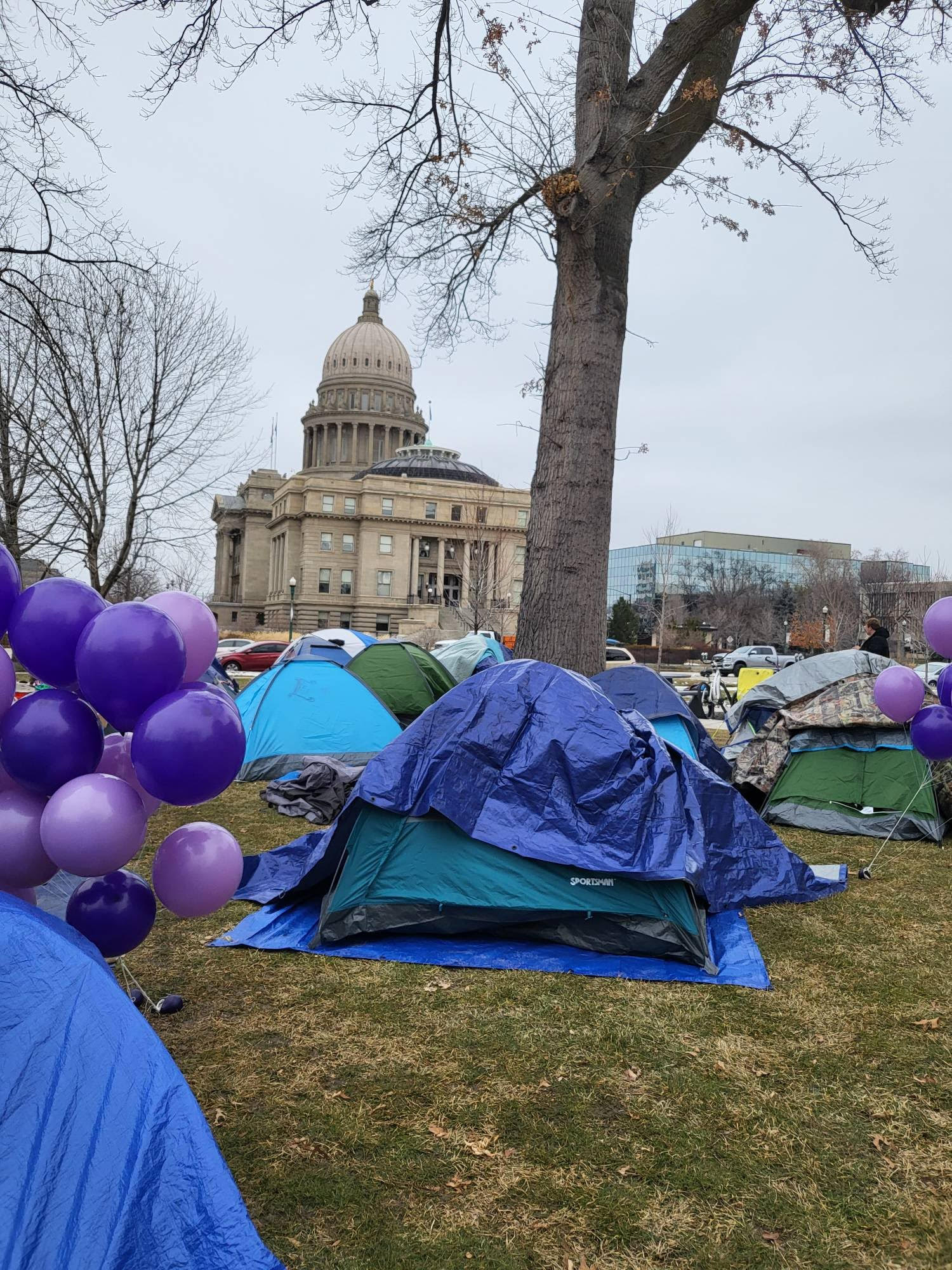 Occupy-Style Protest in Boise Highlights Brutal Conditions Faced by the
