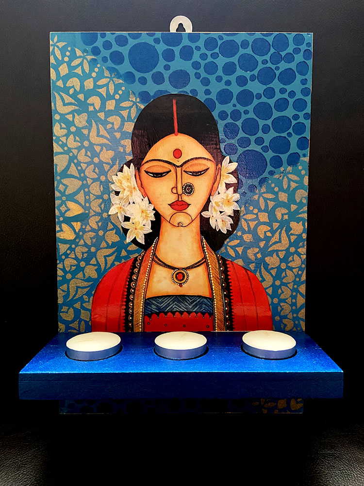 596TL Wall Hanging Tea Light Holders Trutti Frutti