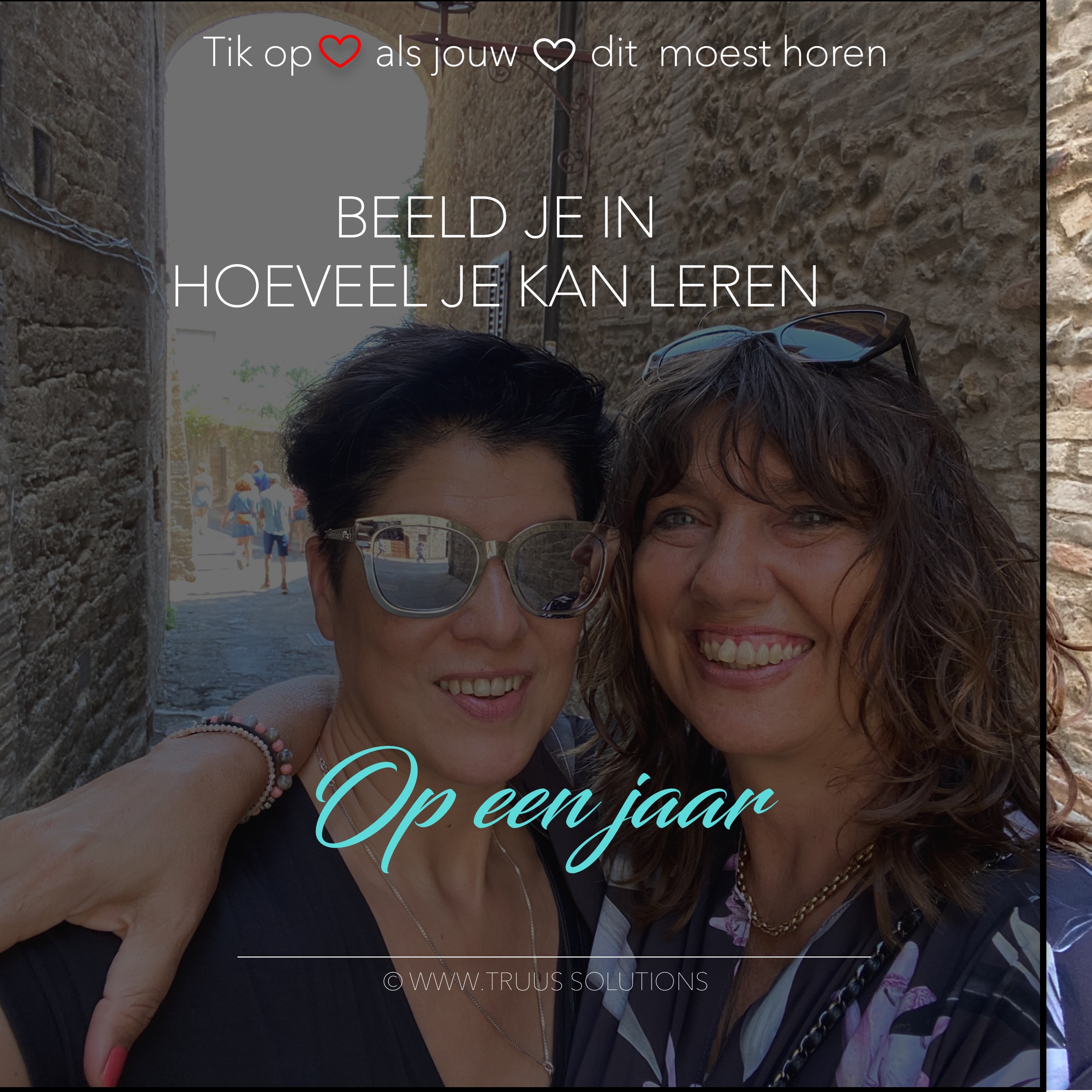 Zouden ze weten hoe belangrijk ze zijn Truus Druyts