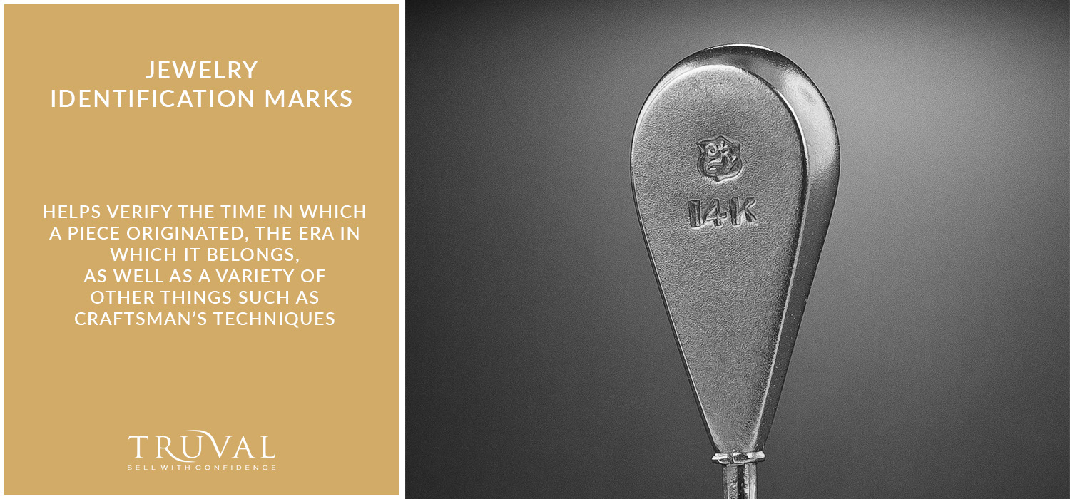 Jewelry Identification Marks Hallmarks & Maker's Marks