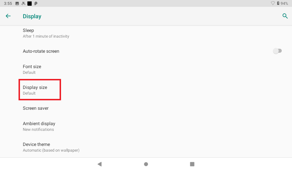 Adjusting the Size of the Font and Display – Magellan TRX Support