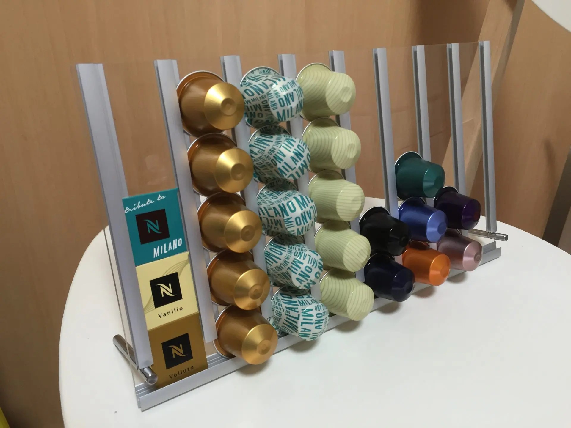 4年以上使用中！オシャレだけじゃない実用的なネスプレッソカプセルスタンドを自作する とらえぶ：try everything anyway