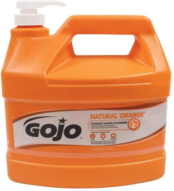 Gojo Natural Orange™ Pumice Hand Cleaner, Pump Bottle, 1 Gallon