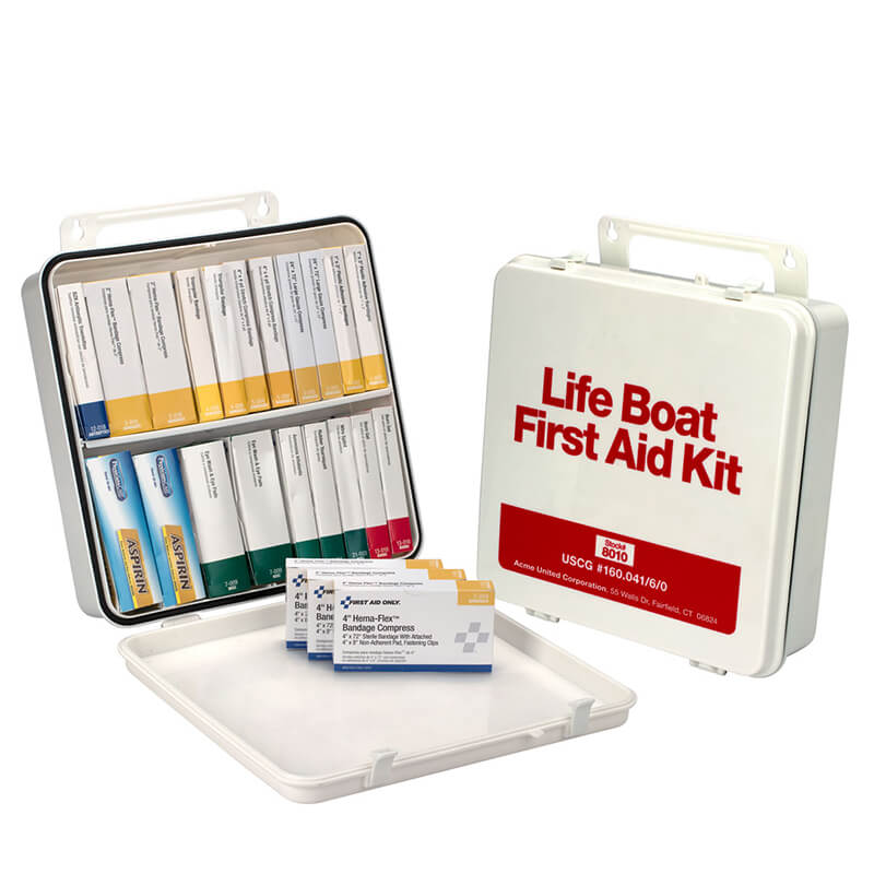 USCG Life Boat First Aid Kit in Weatherproof/Waterproof Tryall Energy
