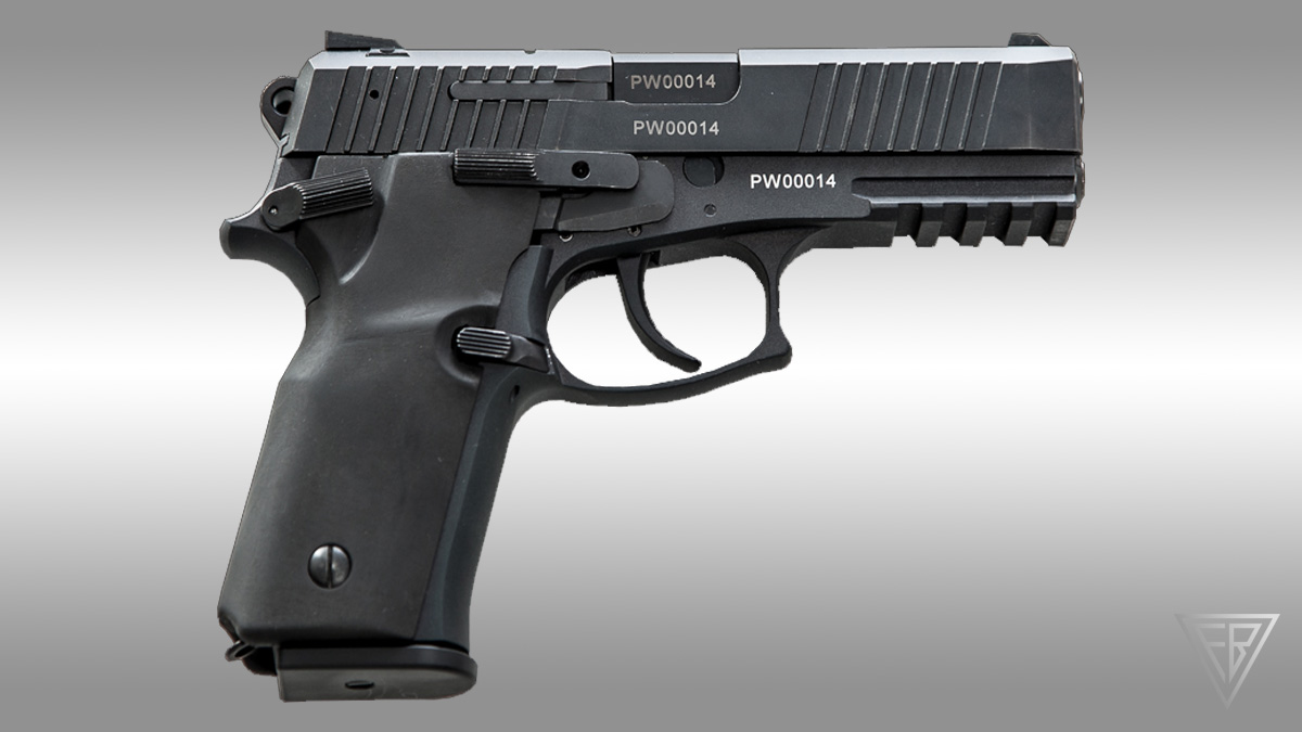 Pistolet samopowtarzalny PR15 Ragun. Andrzej Turczyn