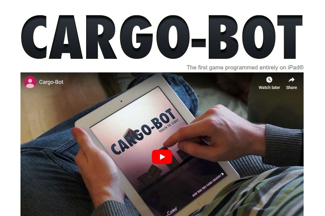 CargoBot App (iPad) Powered by IEEE