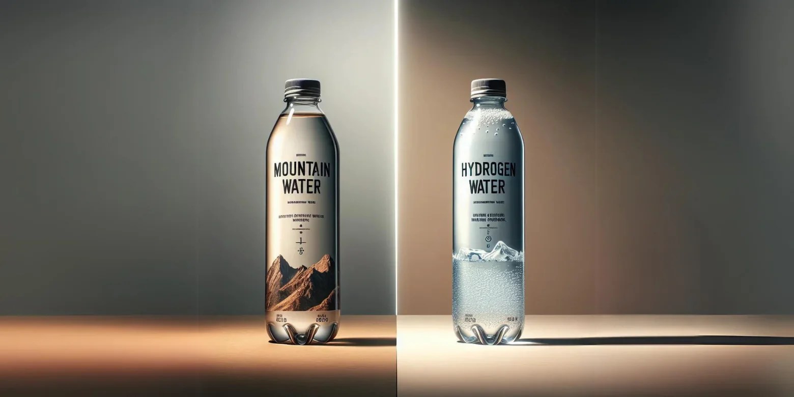 Mountain Water vs Hydrogen Water EVOLV