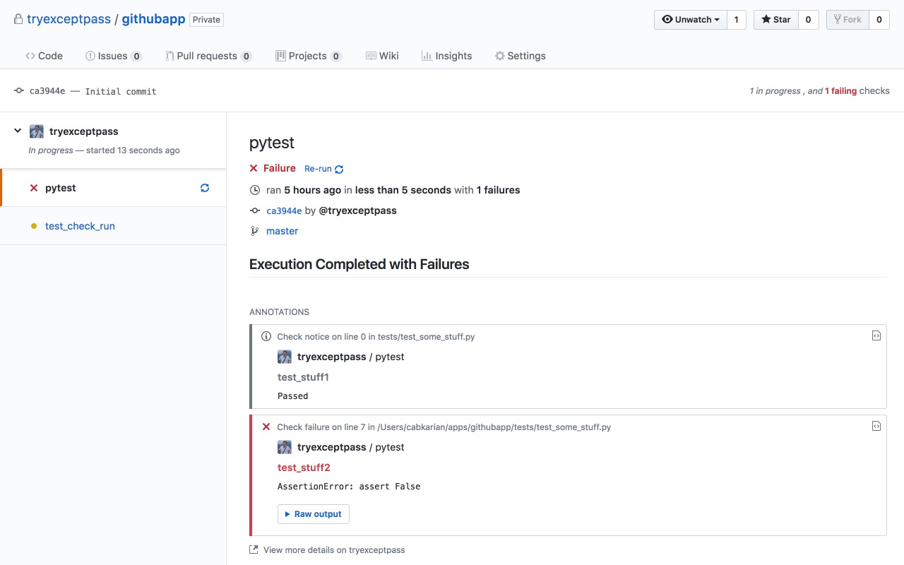 tryexceptpass Integrating Pytest Results with GitHub