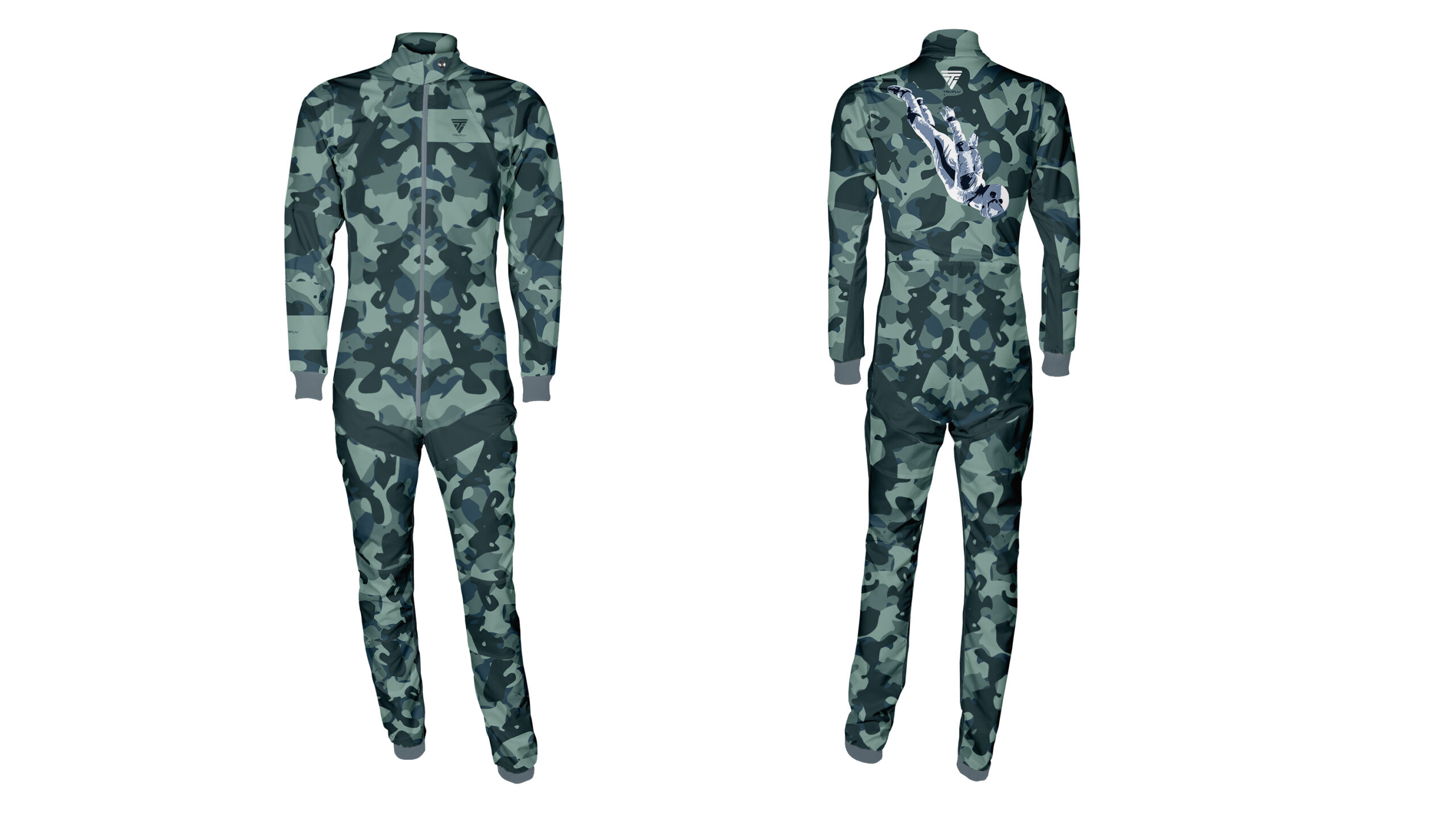 TryFly Skydiving Suit Skydiving Army TryFly Outdoor Paragliding and Skydiving Wear